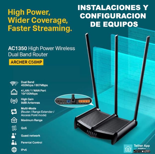 tecnico de router y modem